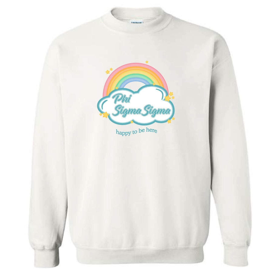 Ali & Ariel Rainbow Clouds Fleece <br> (sororities G-Z)