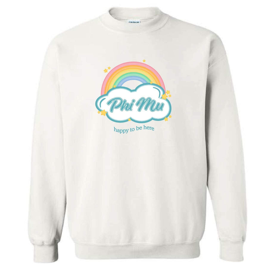 Ali & Ariel Rainbow Clouds Fleece <br> (sororities G-Z)