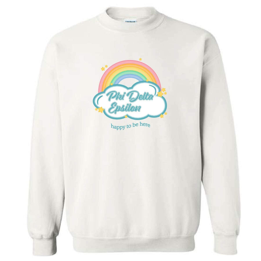 Ali & Ariel Rainbow Clouds Fleece <br> (sororities G-Z)