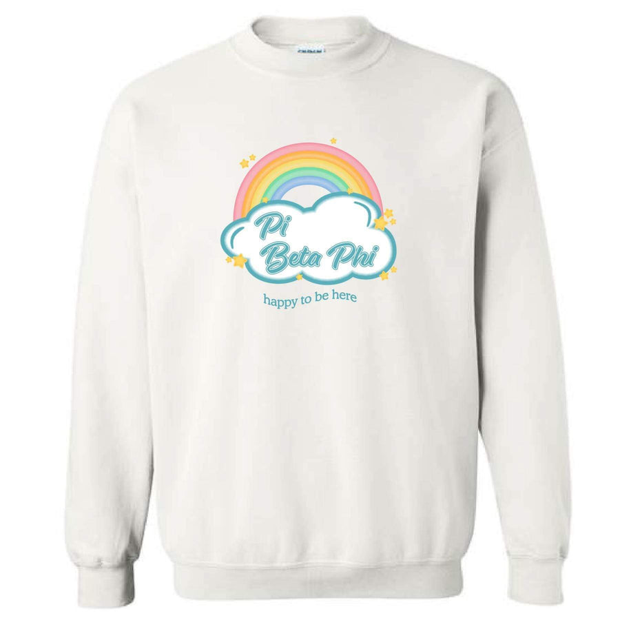Ali & Ariel Rainbow Clouds Fleece <br> (sororities G-Z)