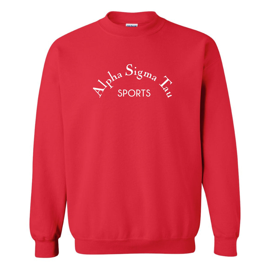 Ali & Ariel Red Embroidered Sports Club Fleece <br> (sororities A-D)