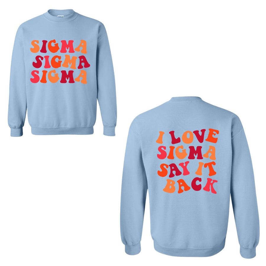Ali & Ariel Say It Back Fleece <br> (sororities G-Z)