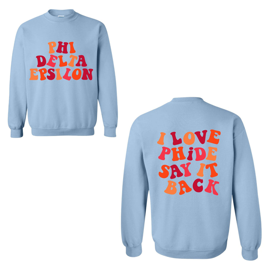 Ali & Ariel Say It Back Fleece <br> (sororities G-Z)