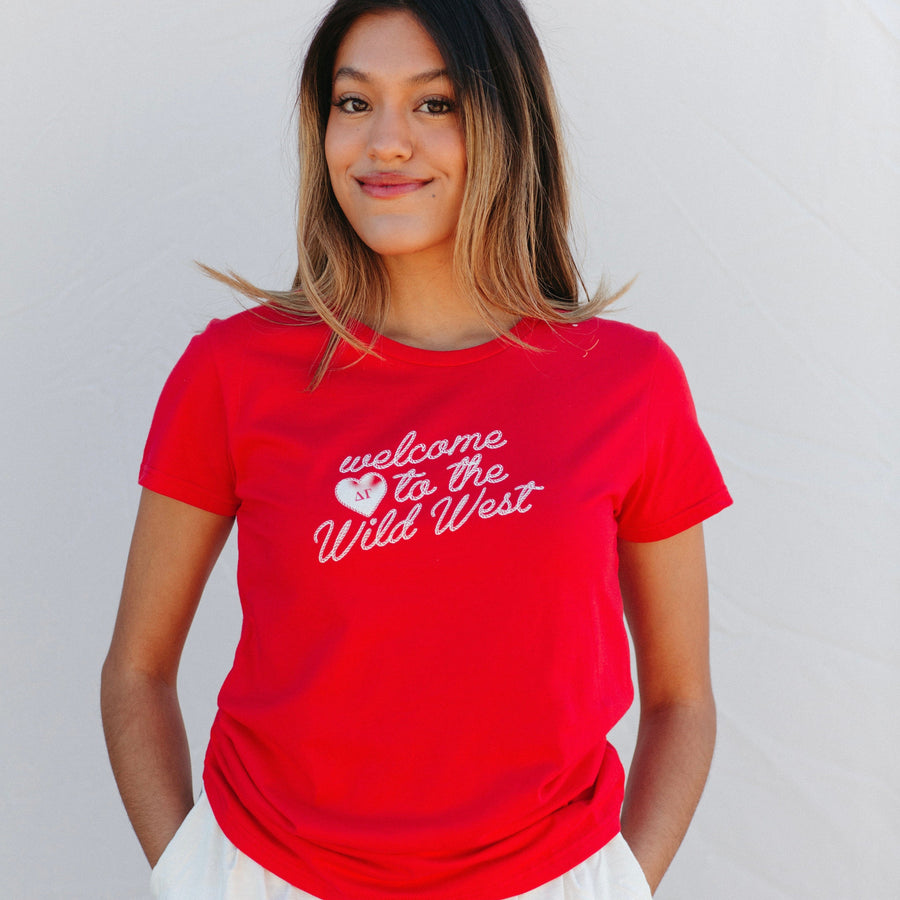 Ali & Ariel Should Have Been A Cowgirl Baby Tee