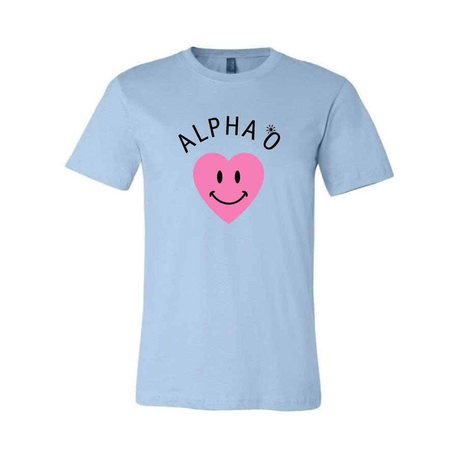 Smiley Heart Tee <br> (sororities A-D)