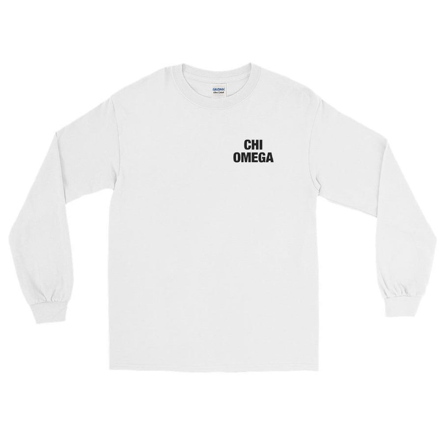 Ali & Ariel Spiral Long Sleeve <br> (available for all organizations!) Chi Omega / Medium
