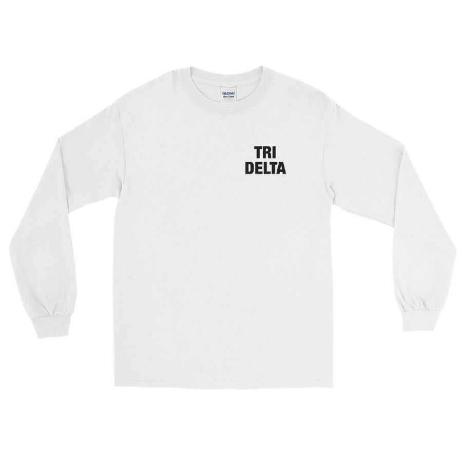 Ali & Ariel Spiral Long Sleeve <br> (available for all organizations!) Delta Delta Delta / Small