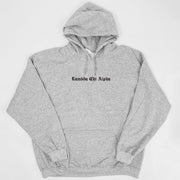 Ali & Ariel Sport Grey Old English Hoodie <br> (available for all fraternities)