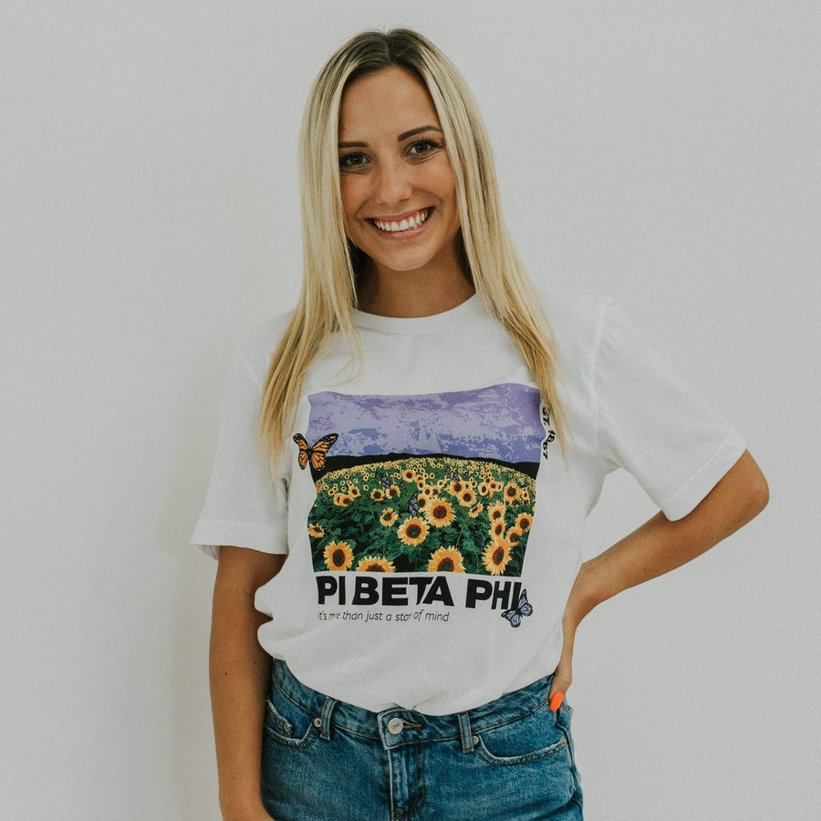 Sunflower Fields Tee <br> (available for all organizations!)
