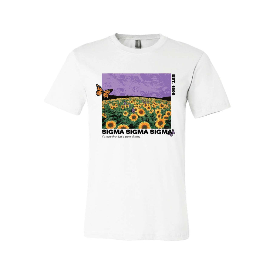 Sunflower Fields Tee <br> (available for all organizations!)