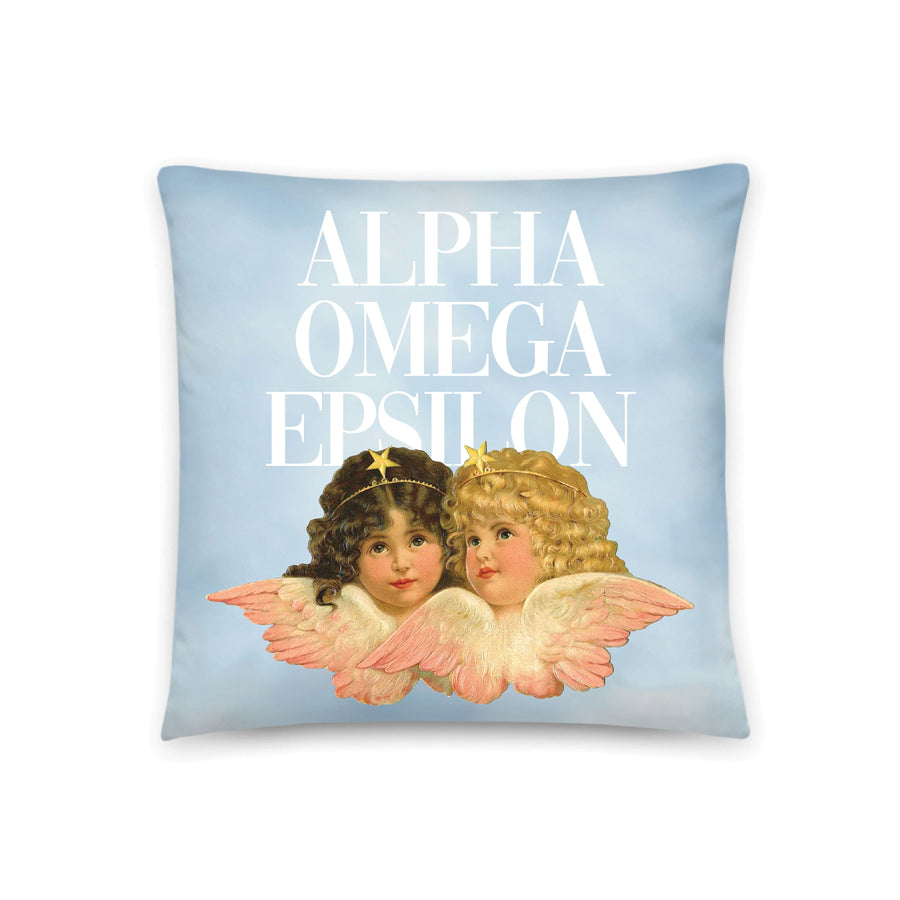 Vintage Angel Pillow <br> (available for multiple sororities)