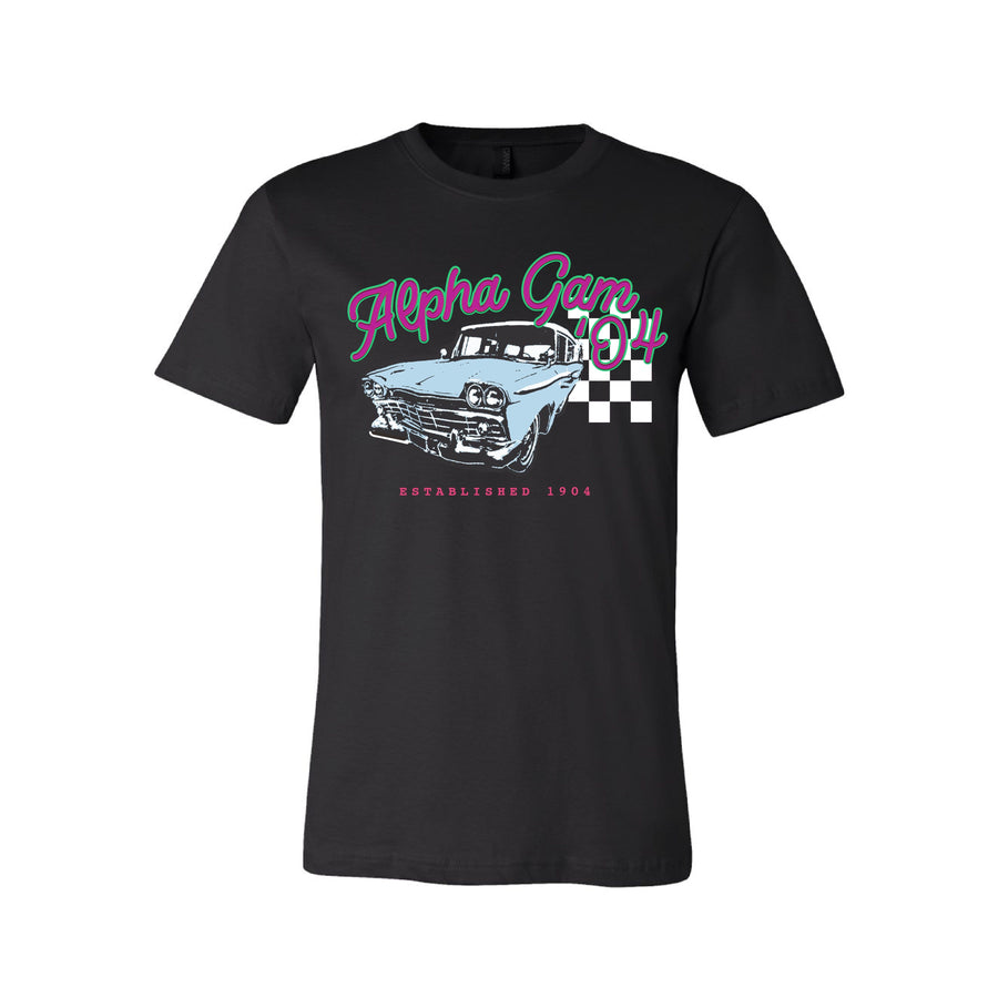 Ali & Ariel Vintage Motor Tee <br> (available for all organizations!)
