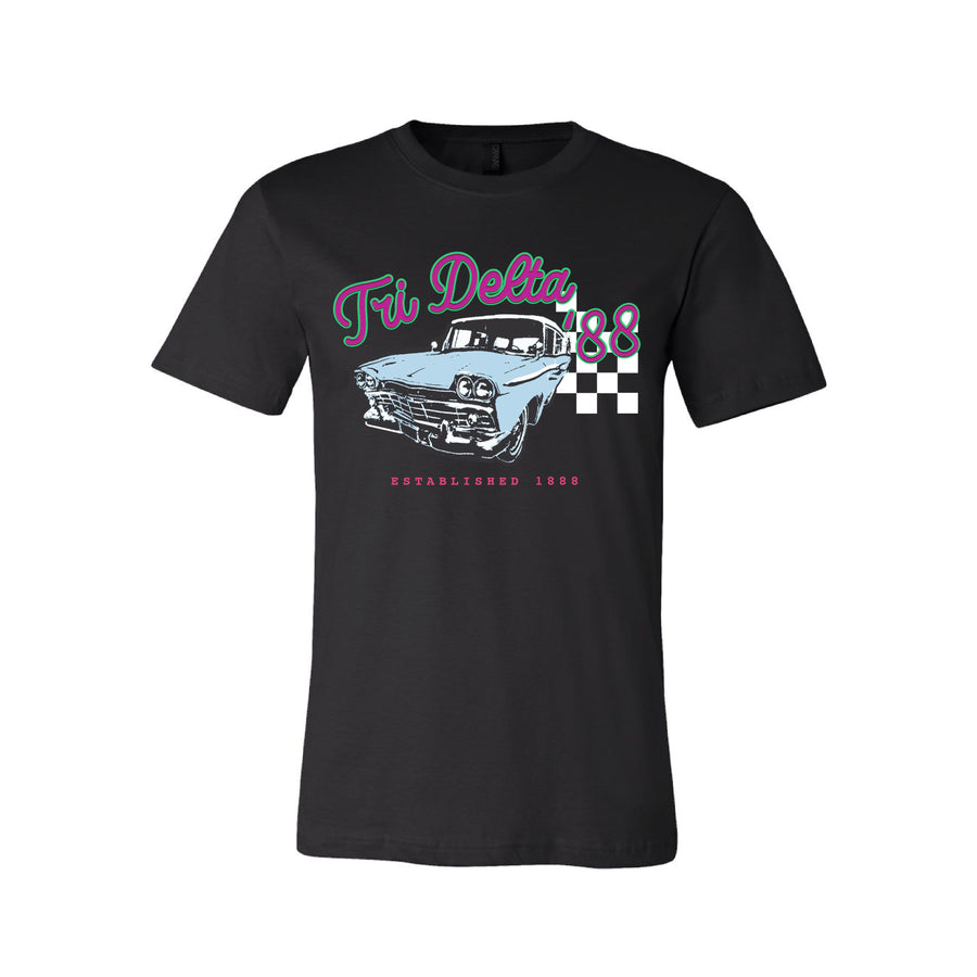 Ali & Ariel Vintage Motor Tee <br> (available for all organizations!)