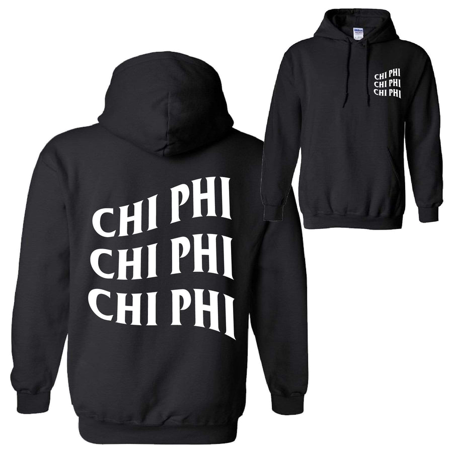 Warped Hoodie <br> (available for all fraternities!)