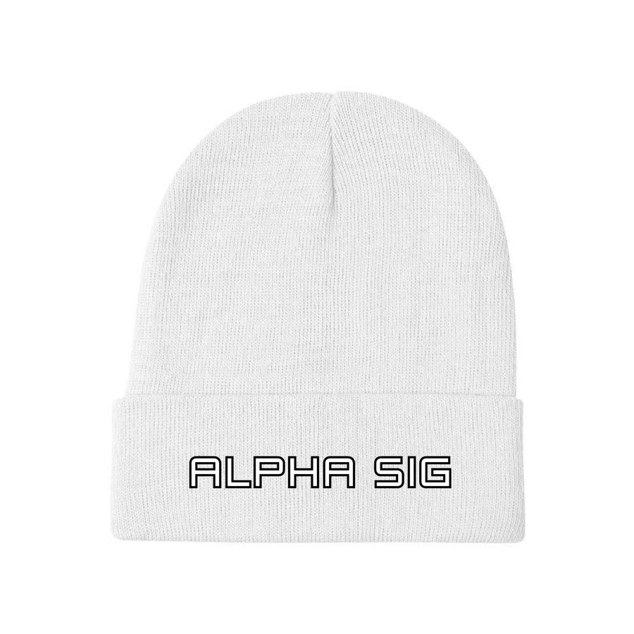White Beanie <br> (available for all organizations!)