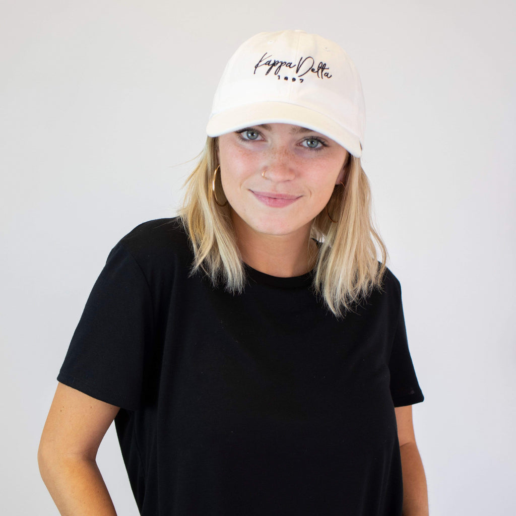 White Signature Dad Hat <br> (available for multiple organizations!)