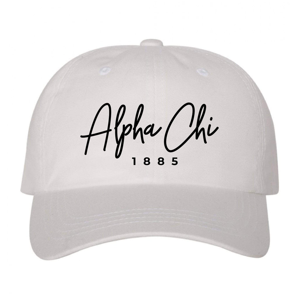White Signature Dad Hat <br> (available for multiple organizations!)